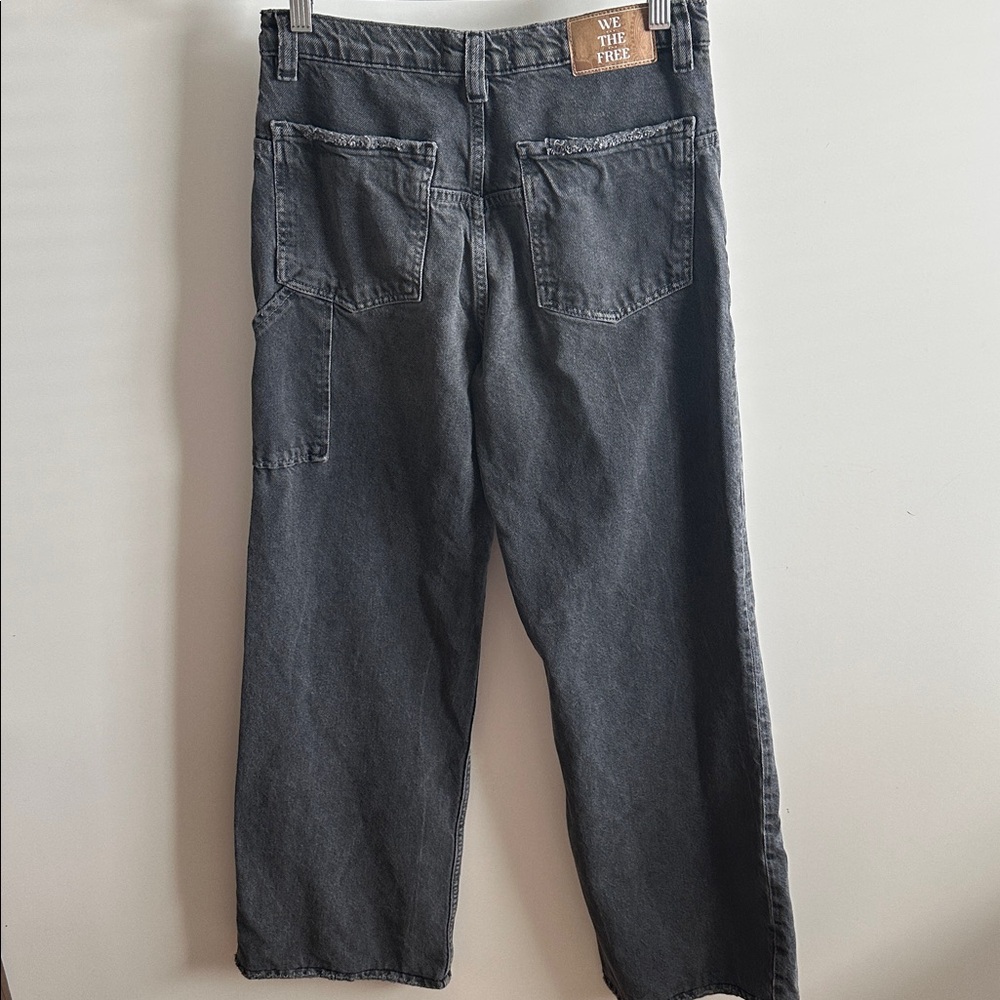 We The Free Tinsley Baggy Mid -Rise Straight Leg Size 27 - Picture 5 of 16